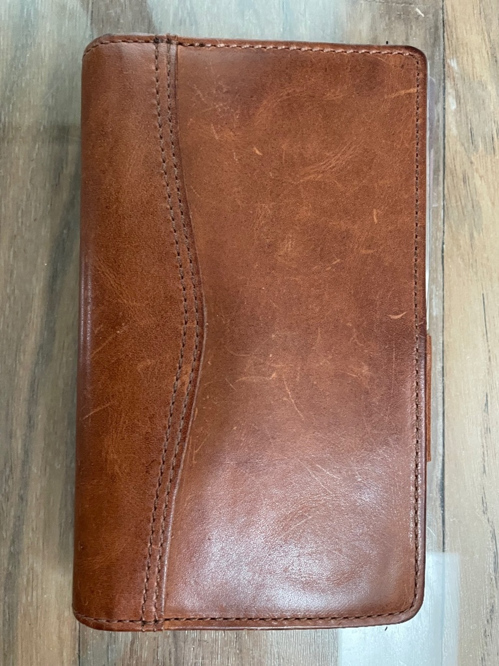 Excellent Condition Leather Pocket Planner
